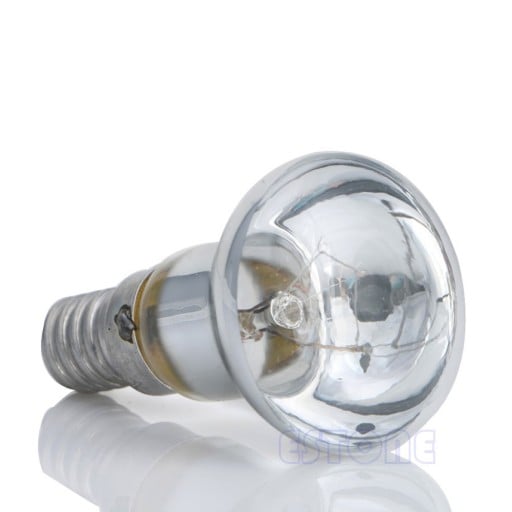 Klare Reflektorlampe E14 30 W mit spiegelnder Schicht Warmweißes Licht 2700 K Für Leuchten mit kleinem Gewinde Spannung 220 bis 240 V