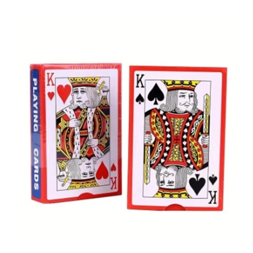 Klassische Universalspielkarten passend für Canasta, Joker, Rain, Bridge, Poker und andere Kartenspiele für zu Hause und unterwegs