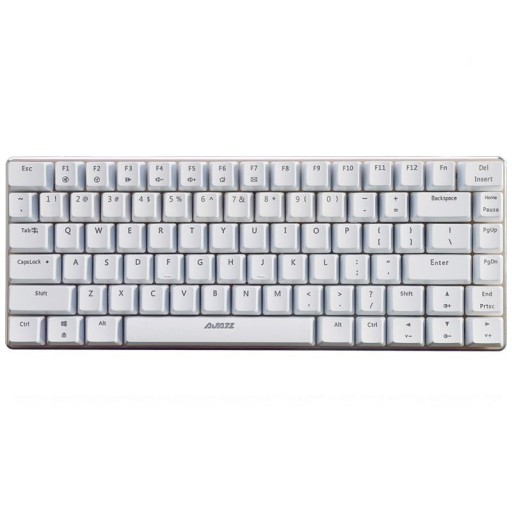 klávesnica biela