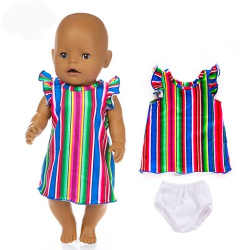 Kleid und Höschen für die Puppe