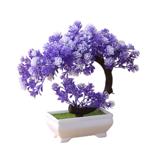 Kleiner künstlicher Baum im Topf, 1 Stück, künstliche dekorative Pflanze, Simulationsbaum, Tischdekoration, Zuhause, Hotel und Garten, Kunststoffdekoration