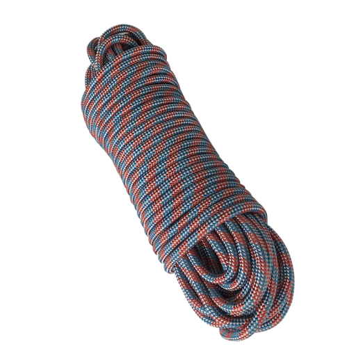 Kletterseil 40 m Durchmesser 9 mm Robustes statisches Seil Tragfähigkeit 500 kg Sicherheitsseil für Klettern Camping Wandern