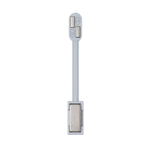 Klistre med tre magneter Neglemagnet med katteøjeeffekt 8,9 x 1,2 x 2,2 x 2,4 x 1 cm Professionelt gel polish-værktøj Neglekunstdekorationsværktøj
