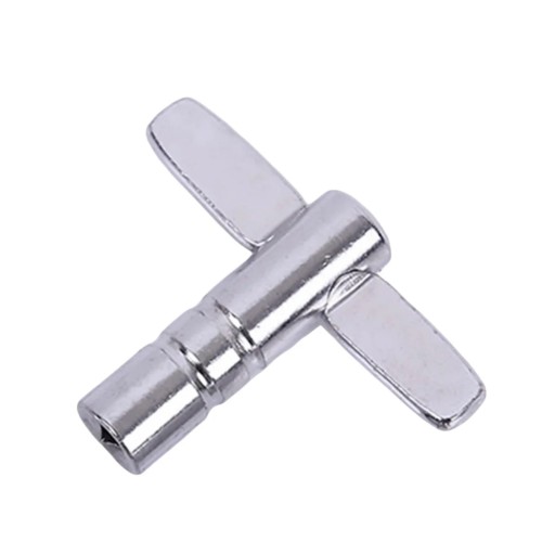 Klucz stroikowy do instrumentów perkusyjnych 3,5 x 4,5 cm Uniwersalny metalowy klucz z otworem 5,5 mm Do strojenia bębnów i naciągów zestawów jazzowych i rockowych