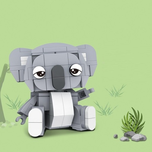 Koala byggsats 123 st