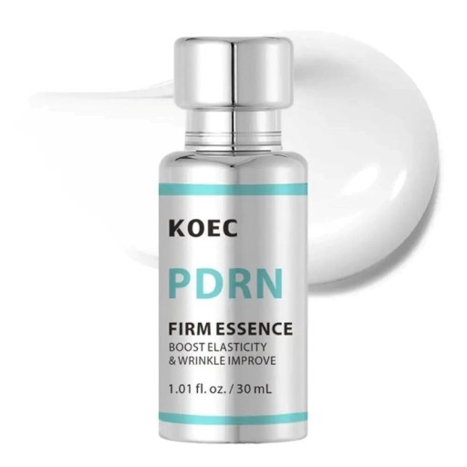 KOEC PDRN løftende ansigtss serum 30 ml koreansk essens pleje til støtte for hudens elasticitet og reduktion af rynker
