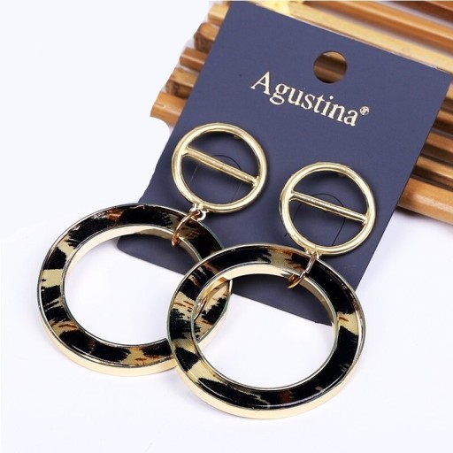 Kolczyki wiszące damskie G348