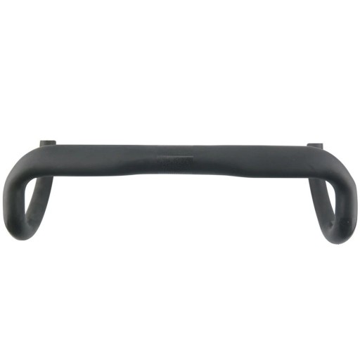 Kolfiber landsvägshandtag ergonomisk båge 380 mm övre bredd 360 mm nedre bredd kolfiber matt svart för landsvägscykel