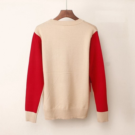 Kolorowy sweter damski A2966