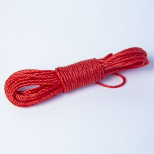 Kolorowy sznur do bielizny 10 m