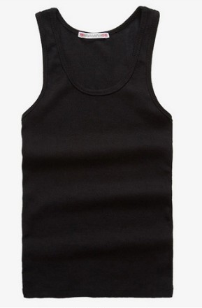 Komfortabel herre tanktop - Sort