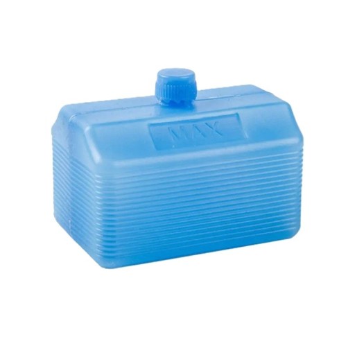 Kompakter Kühlblock aus Wasser, wiederverwendbar, Größe 10 x 6 x 6 cm für Kühltaschen und zum Transport von Lebensmitteln