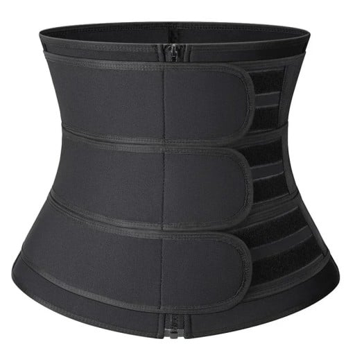 Kompressziós testsúlycsökkentő öv férfiaknak alakformáló öv Neoprén karcsúsító öv cipzár szauna hatású deréktámogatás