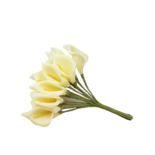Konstgjorda blommor för dekoration 12 st Set med konstgjorda blommor Dekorativa blommor