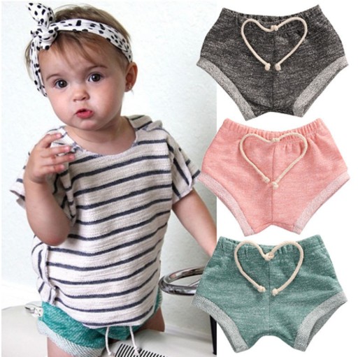 Κοντές σορτς για κορίτσια για βρέφη J1890