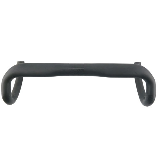 Koolstof wegfiets stuur compact bocht 420 mm bovenwijdte 400 mm onderwijdte koolstof glanzend zwart voor racefiets