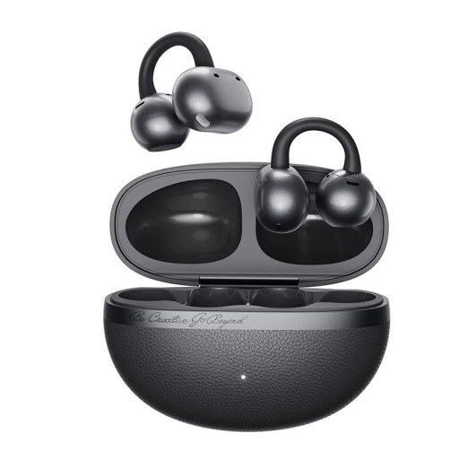 Kopfhörer mit Ohrclip Abmessungen 109×59×27 mm Bluetooth 6.0 Offenes Hören IPX5 35 h 4 Mikrofone USB-C