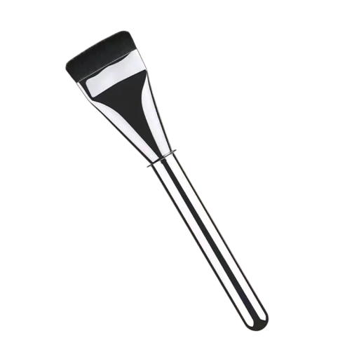 Korean Makeup Brush 14 x 3 cm Ultra-thin Brush for Foundation and Concealer Plastic Handle Mask and Primer Brush