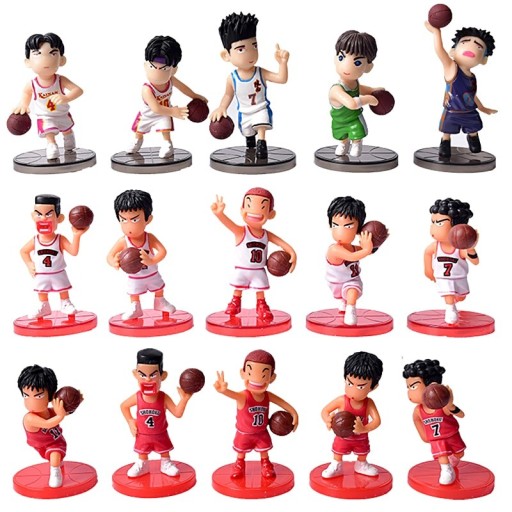 Koripallojoukkueen figuurit 5 kpl