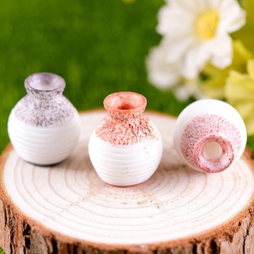 Koristeelliset miniatyyrimaljakot 3 kpl