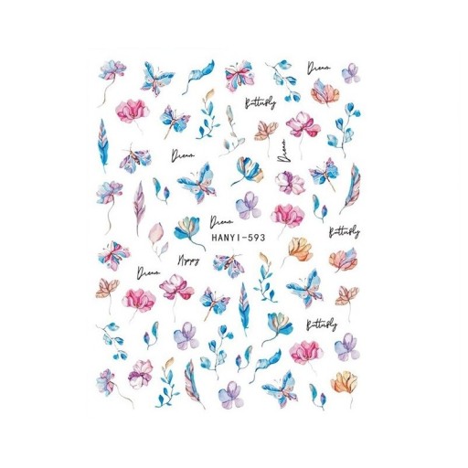 Körömmatricák P3353