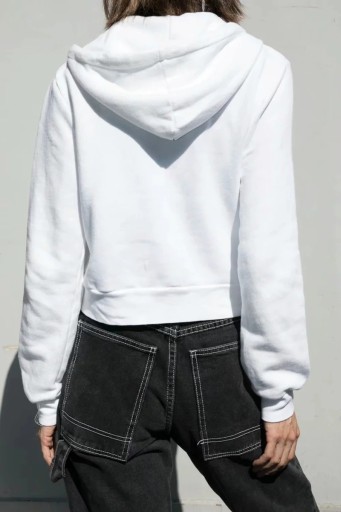 Kort sweatshirt til kvinder P1925
