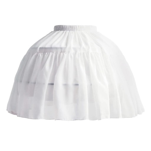 Korte luchtige trouwspodniek lengte 45 cm Taille 55–80 cm Tulle onderrok voor trouwjurken volumineuze onderrok