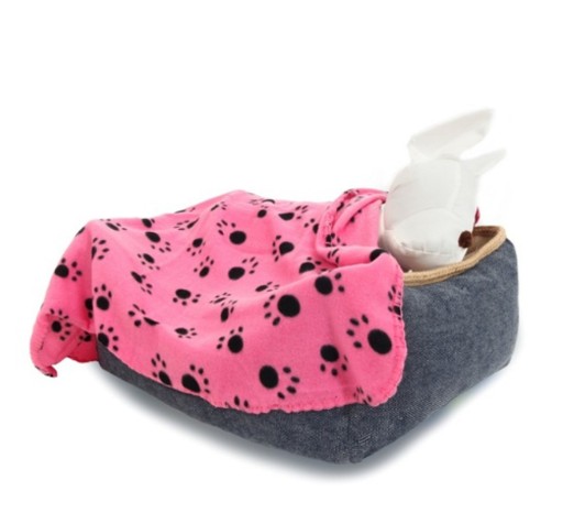 Κουβέρτα για σκύλους με εκτύπωση πατουσών