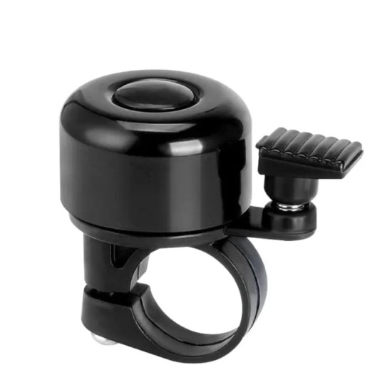 Κουδούνι ποδηλάτου 5,5 x 5 cm για τιμόνια Διαμέτρου 22–25 mm Μεταλλικό κουδούνι ποδηλάτου με δυνατό ήχο Ανθεκτικό στη διάβρωση Αξεσουάρ ασφαλείας