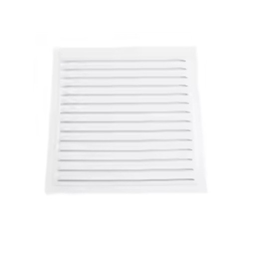 Kovová ventilační mřížka 300x300 mm Hliníkový kryt ventilátoru se sítí proti hmyzu Větrací otvor pro stěny a stropy Interiérové i venkovní použití