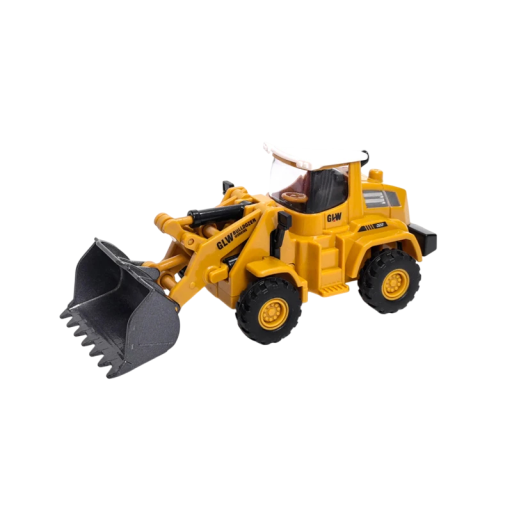 Kovový model buldozeru 1 Detailná stavebná miniatura  Realistické kovové prevedenie zberateľský model