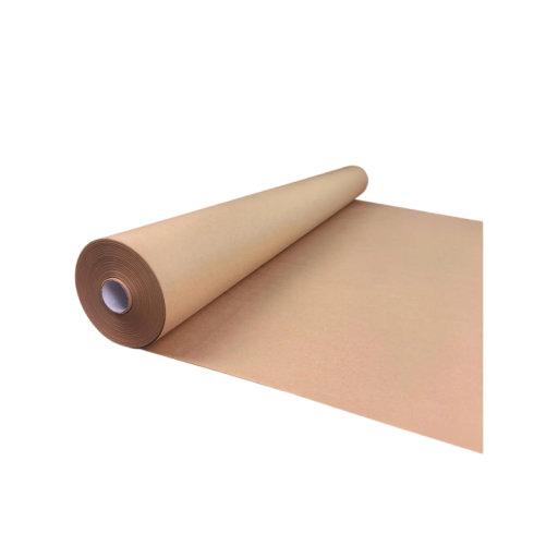 Kraftowy papier pakowy w rolce 50 cm × 10 m mocny papierowy materiał brązowy do pakowania prezentów, tworzenia, rękodzieła i transportu