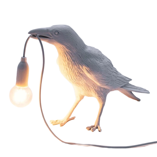 Kråkformad lampa P3697