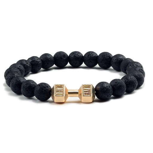 Kralenarmband met halter