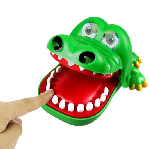 Krokodil a fogorvos játéknál