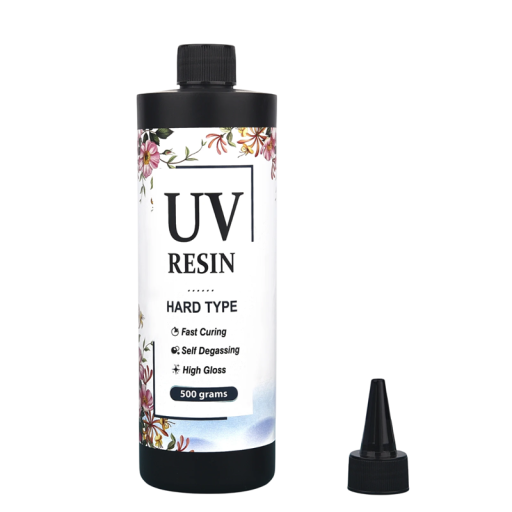 Krystalová epoxidová UV pryskyřice 500 g Tvrdé rychleschnoucí lepidlo DIY Výroba křišťálových šperků Dekorace Ruční tvoření Pryskyřice