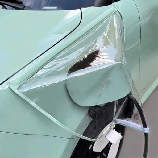 Kryt nabíjacieho portu pre elektromobily Dážďový a prachotesný Vonkajšia ochrana proti dažďu snehu aj prachu Univerzálne autopríslušenstvo