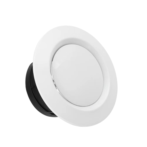 Kryt ventilátoru kulatého potrubí 100 mm 148x72x92 mm Větrací mřížka odvodního ventilu Kryt ventilačního otvoru pro cirkulaci vzduchu