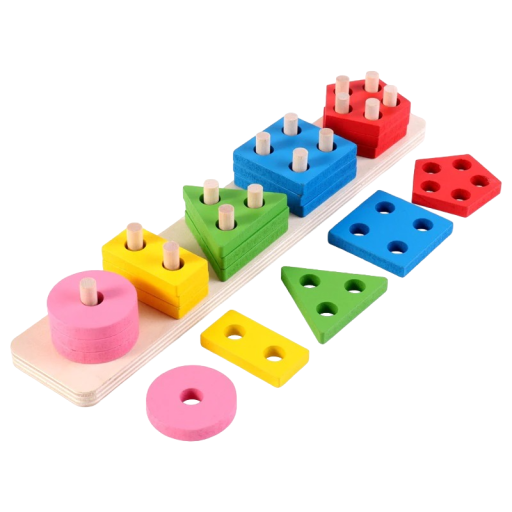 Kształty puzzli dla dzieci