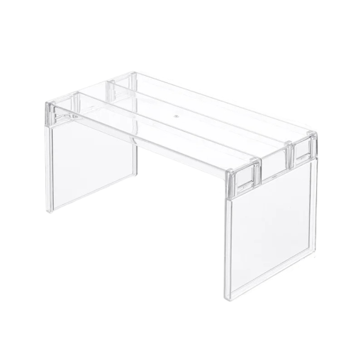 Kühlschrank-Organizer, Aufbewahrungsregal, transparenter Mehrzweck-Organizer, 14,7 x 11 x 10,7 cm