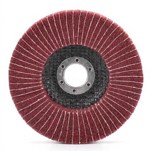 Kuitulevy ei-kudottua kangasta ja hiomapaperia kulmahiomakoneeseen 125 mm Aukko 22 mm Metallin hionta ja kiillotus