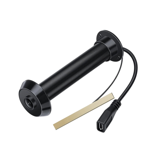 Kukátko de porte intelligent avec caméra 170° WiFi HD 1080P vision nocturne détection de mouvement application Tuya Smart Life pour surveiller l'espace devant la porte