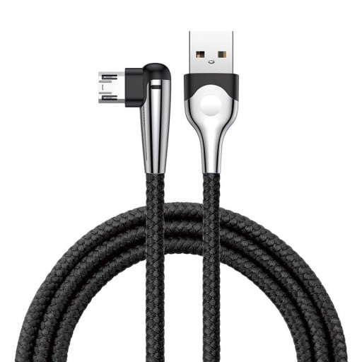 Kulmaliitin USB-Micro-USB-datakaapelille K618
