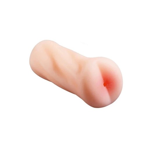 Kunstig analåbning 13 x 5 cm ergonomisk form realistisk design fleksibelt materiale nem vedligeholdelse diskret emballage