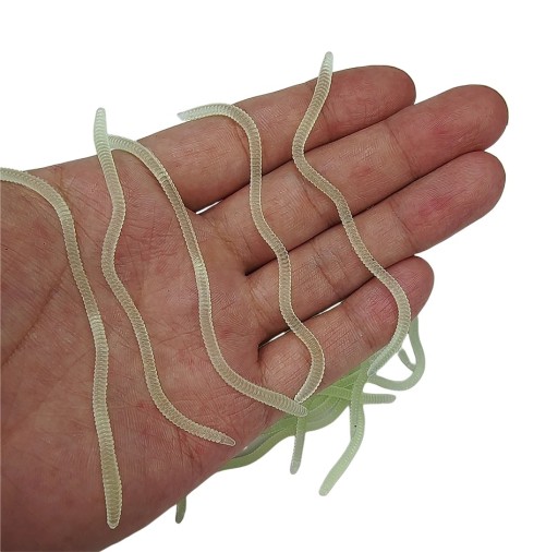 Kunstige orme 9 cm 50 stk