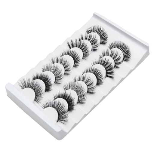 Künstliche Wimpern zum Aufkleben, 8 Paar