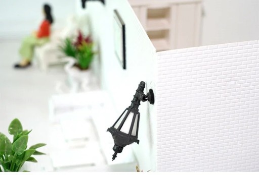 Kunststof plaat 20 x 30 cm Structuur van wandpanelen 1:150 Architectonisch model diorama modelbouw en miniatuurbouw