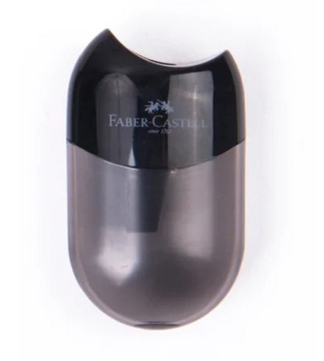 Kunststof puntenslijper Compact Transparant Enkel Gat Puntenslijper 5,6 x 3,2 cm