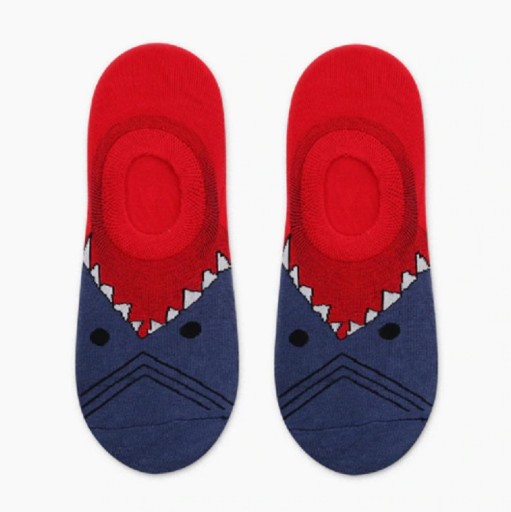 Kurze Herrensocken mit Tieren