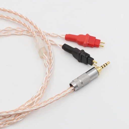 Kuulokkeiden äänikaapeli 2,5 mm:n liittimeen HD650 M/M -liitäntään